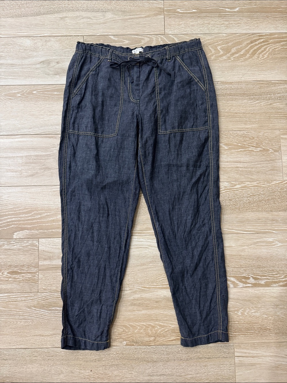Eileen Fisher Lightweight Linen Pants S